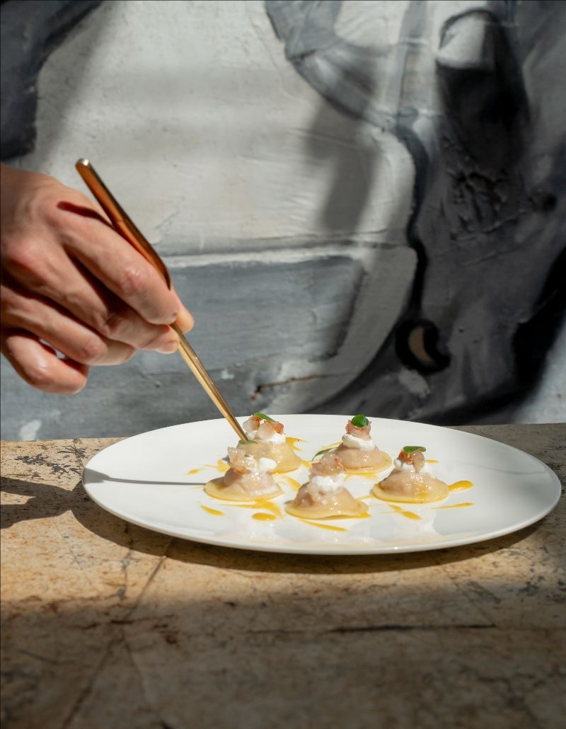 La sala del ristorante